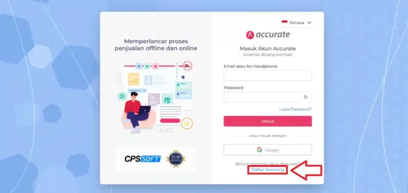Daftar Akun Pengguna Accurate Online