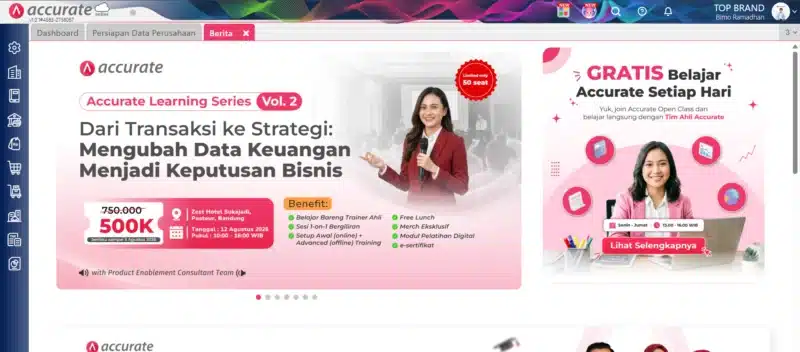 Database selesai terbuat