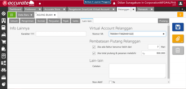 bca virtual account accurate online