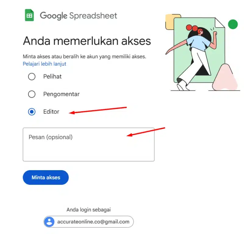 download format import saldo awal accurate online