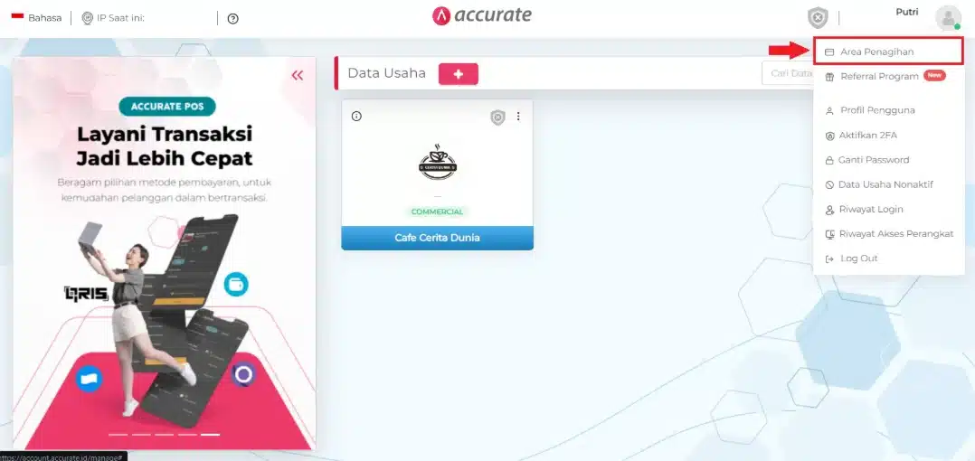 download faktur pajak accurate online