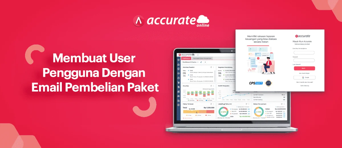 Membuat User Pengguna Dengan Email Pembelian Paket