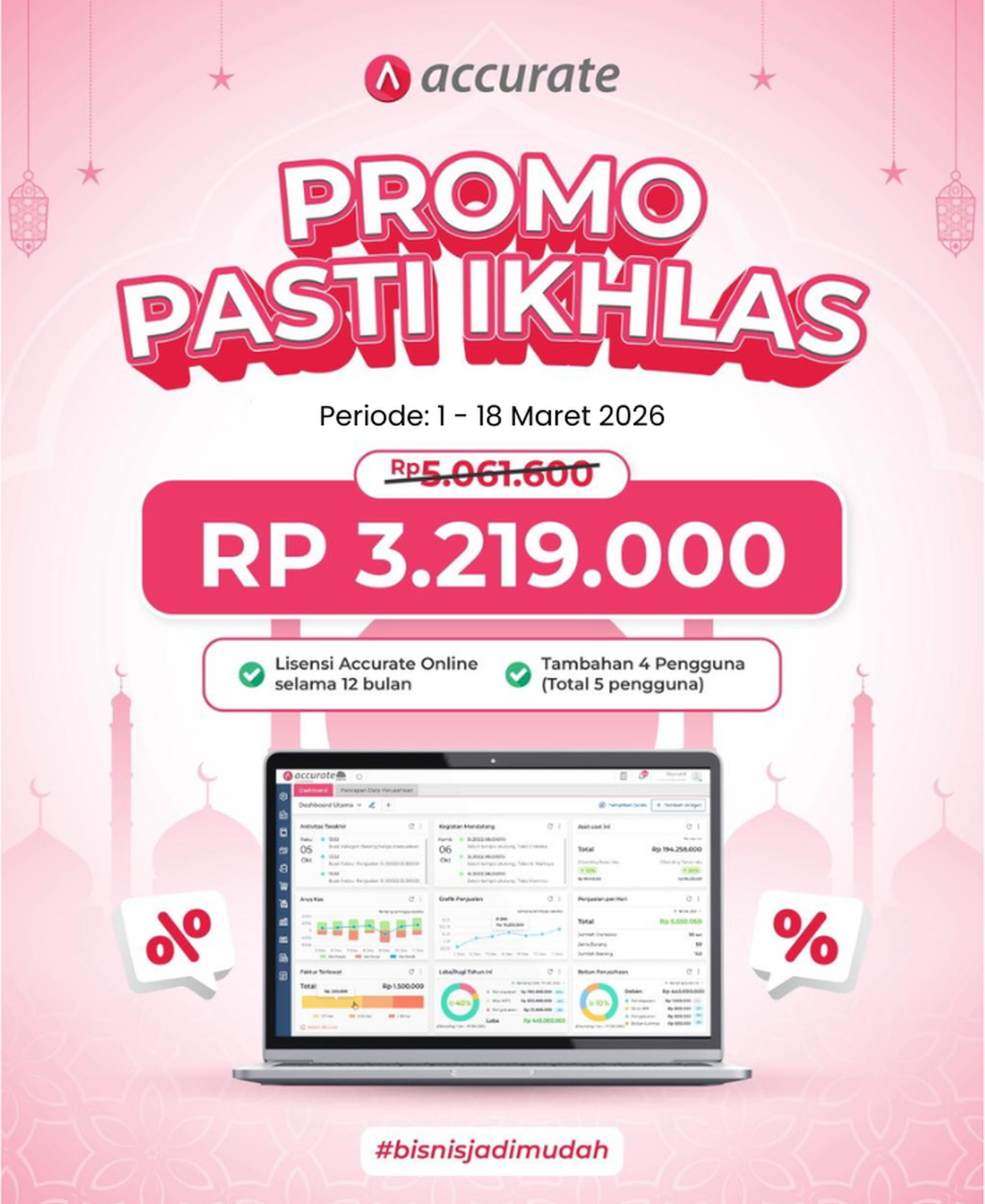 promo accurate online maret 2026