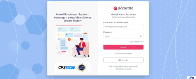 Login Accurate Online Terbaru 2023