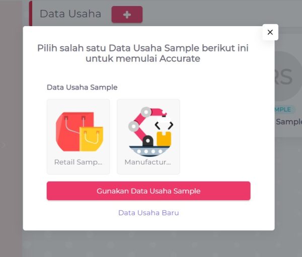 database sample