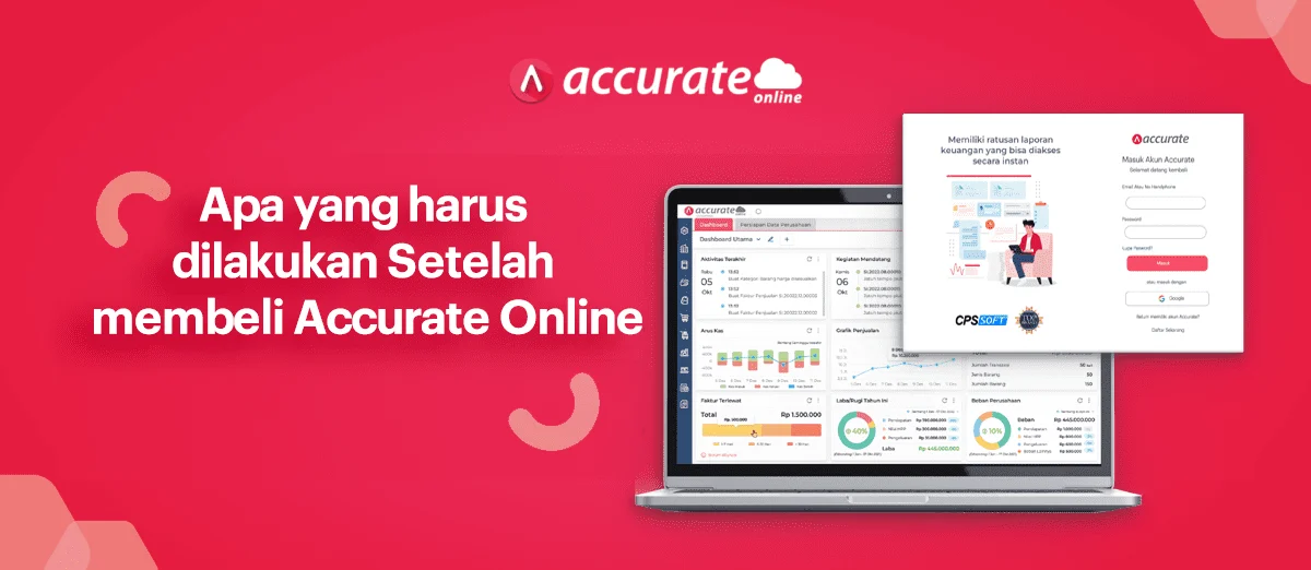 hal yang harus di lakukan setelah membeli accurate online