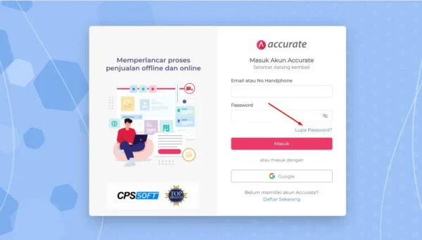 lupa pasword accurate online