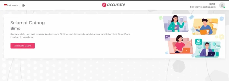 membuat database usaha