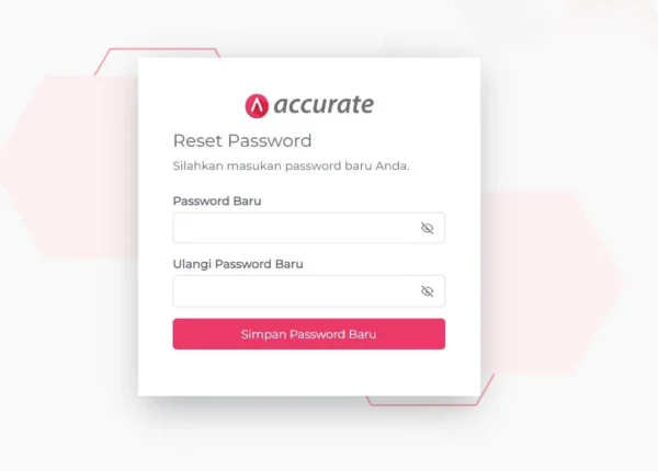 pasword baru accurate online